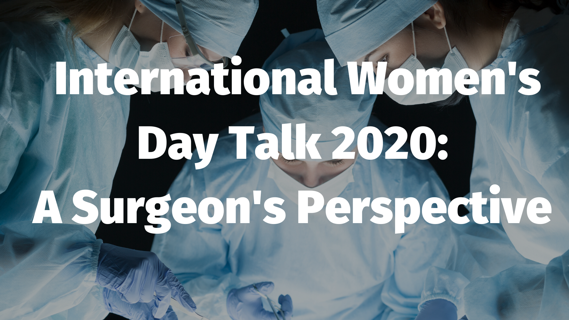 IWD 2020 Talk